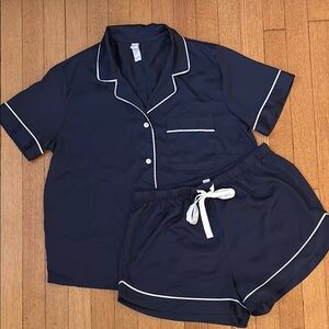 Stars Above Satin Pajama Set